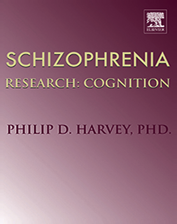 Go to journal home page - Schizophrenia Research Cognition